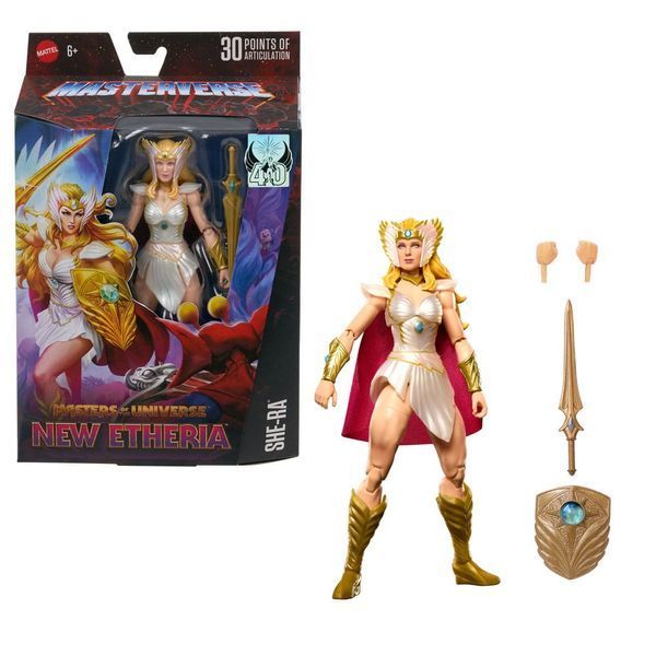 Колекційна фігурка Mattel Masters of the Universe New Eternia Action Figure She-Ra 18 cm AF5053 фото