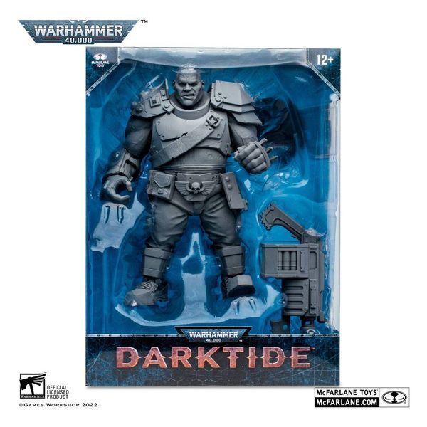 Коллекционная фигурка Warhammer 40k: Darktide Megafigs Action Figure Ogryn (Artist Proof) 30 cm WARHAF174 фото