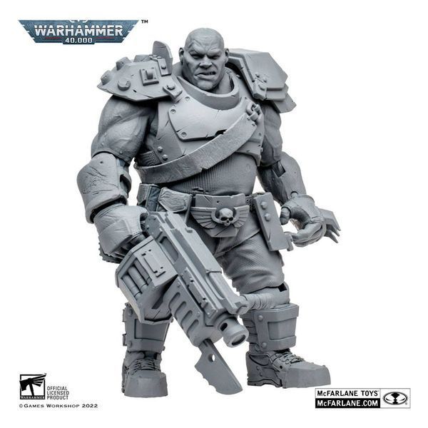 Коллекционная фигурка Warhammer 40k: Darktide Megafigs Action Figure Ogryn (Artist Proof) 30 cm WARHAF174 фото