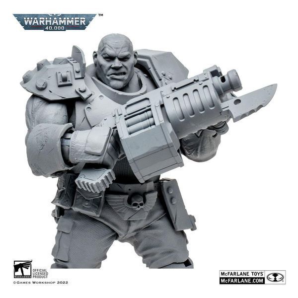 Коллекционная фигурка Warhammer 40k: Darktide Megafigs Action Figure Ogryn (Artist Proof) 30 cm WARHAF174 фото