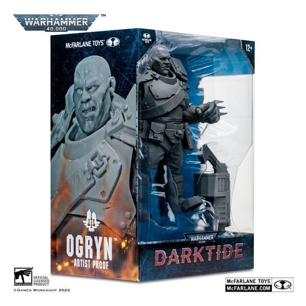 Коллекционная фигурка Warhammer 40k: Darktide Megafigs Action Figure Ogryn (Artist Proof) 30 cm WARHAF174 фото