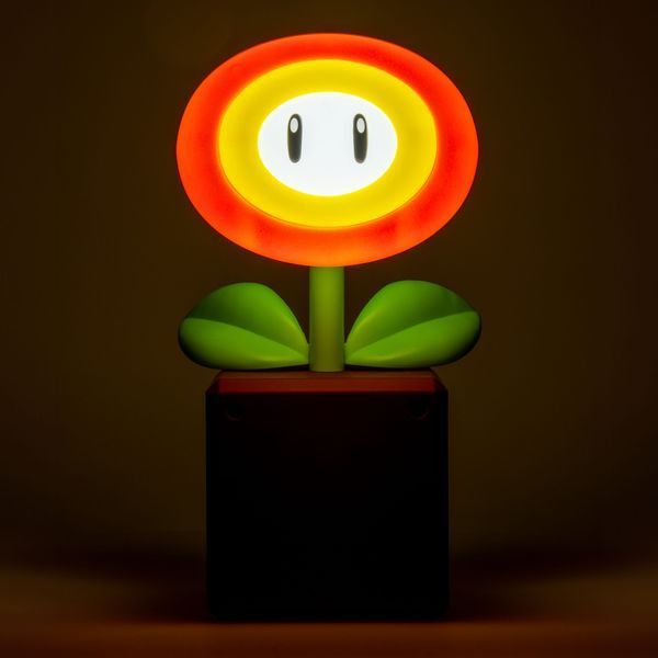 Светильник Paladone Super Mario Light Fire Flower 25 см PP14360NN фото