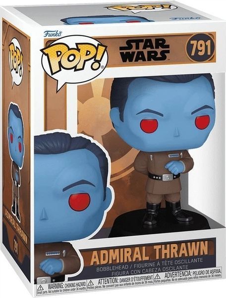 Коллекционная фигурка Funko Star Wars: Tales of the Empire POP! Vinyl Figure Admiral Thrawn 9 cm AF5913 фото