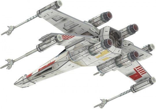 3D Пазл Revell Зоряні війни T-65 X-Wing Starfighter (3D Puzzle Star Wars T-65 X-Wing Starfighter) puzz6 фото
