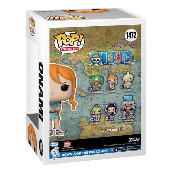 Колекційна фігурка Funko One Piece POP! Animation Vinyl Figure Onami (Wano) 9 cm AF237 фото
