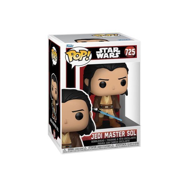 Коллекционная фигурка Funko Star Wars: Acolyte POP! Vinyl Figure Jedi Master Sol 9 cm AF363 фото