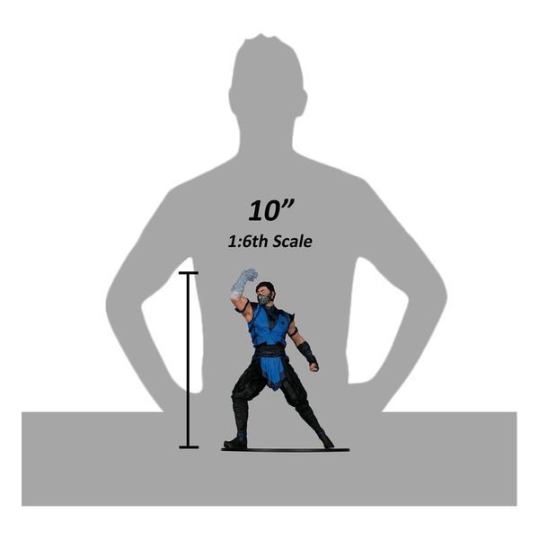 Колекційна фігурка McFarlane Toys Mortal Kombat 1 Action Figure 1/6 Sub-Zero 25 cm  AF0845 фото