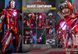 Колекційна фігурка Hot Toys Iron Man 3 Movie Masterpiece Action Figure 1/6 Silver Centurion (Armor Suit Up Version) 32 cm AFHOT149 фото 15