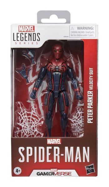 Колекційна фігурка Hasbro Spider-Man Marvel Legends Gamerverse Action Figure Peter Parker Velocity Suit 15 cm AF2852 фото