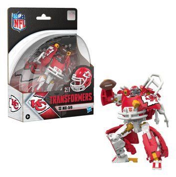 Фігурка Hasbro Transformers x NFL &mdash; Kansas City Chiefs: KC-59 (14 см) HASG2336 фото