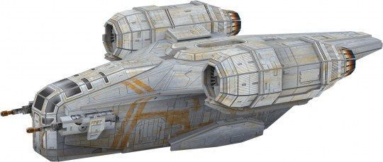 3D Пазл Revell Мандалорец: ГРЕБЕНЬ БРИТВЫ (3D Puzzle The Mandalorian: RAZOR CREST) puzz7 фото