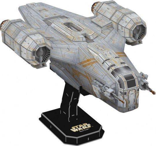 3D Пазл Revell Мандалорец: ГРЕБЕНЬ БРИТВЫ (3D Puzzle The Mandalorian: RAZOR CREST) puzz7 фото