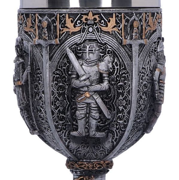 Кубок бокал Medieval Knight (Средневековый рыцарь) Nemesis Now, 17.5 см D1070C4 фото