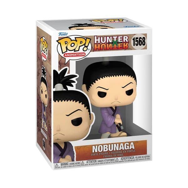 Колекційна фігурка Funko Hunter x Hunter POP! Animation Vinyl Figure Nobunaga 9 cm AF283 фото