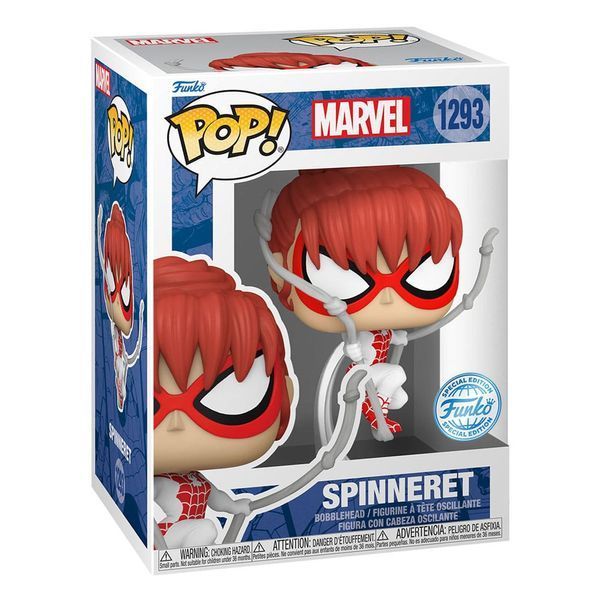 Колекційна фігурка Funko Spider-Man POP! Marvel Vinyl Figure Spinneret 9 cm AF323 фото