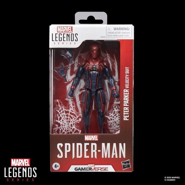 Колекційна фігурка Hasbro Spider-Man Marvel Legends Gamerverse Action Figure Peter Parker Velocity Suit 15 cm AF2852 фото