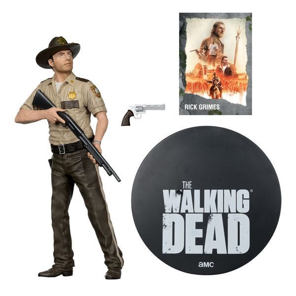 Коллекционная фигурка McFarlane Toys The Walking Dead PVC Statue 1/8 Rick Grimes 25 cm AF3386 фото
