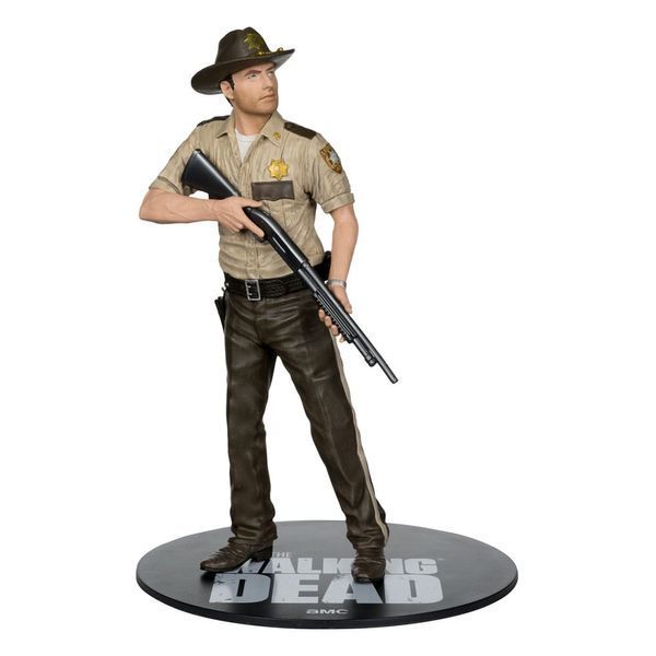 Коллекционная фигурка McFarlane Toys The Walking Dead PVC Statue 1/8 Rick Grimes 25 cm AF3386 фото
