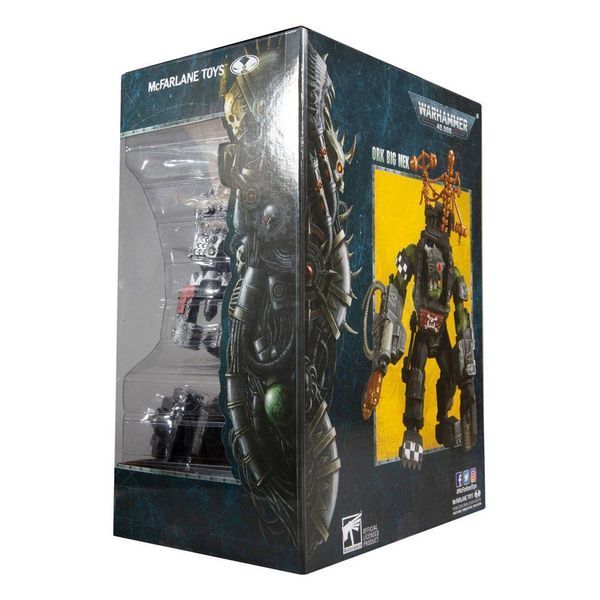 Коллекционная фигурка Warhammer 40k Action Figure Ork Big Mek 30 cm WARHAF176 фото