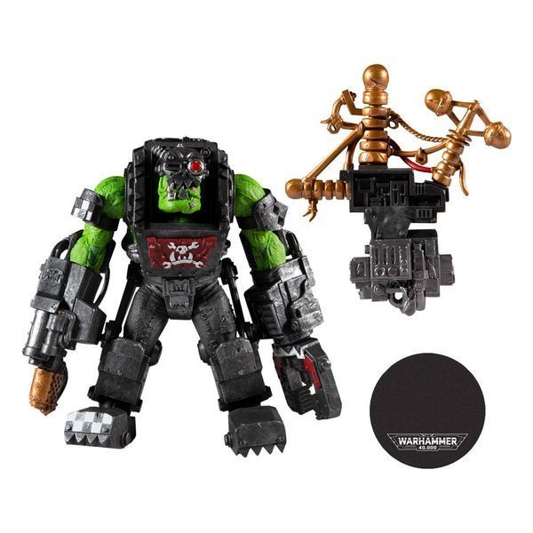 Коллекционная фигурка Warhammer 40k Action Figure Ork Big Mek 30 cm WARHAF176 фото