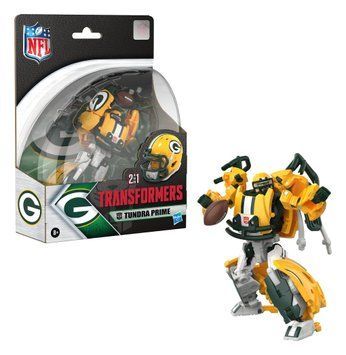 Фігурка Hasbro Transformers x NFL &mdash; Green Bay Packers: Tundra Prime (14 см) HASG2335 фото