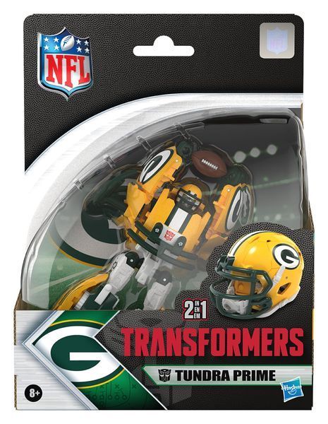 Фігурка Hasbro Transformers x NFL &mdash; Green Bay Packers: Tundra Prime (14 см) HASG2335 фото