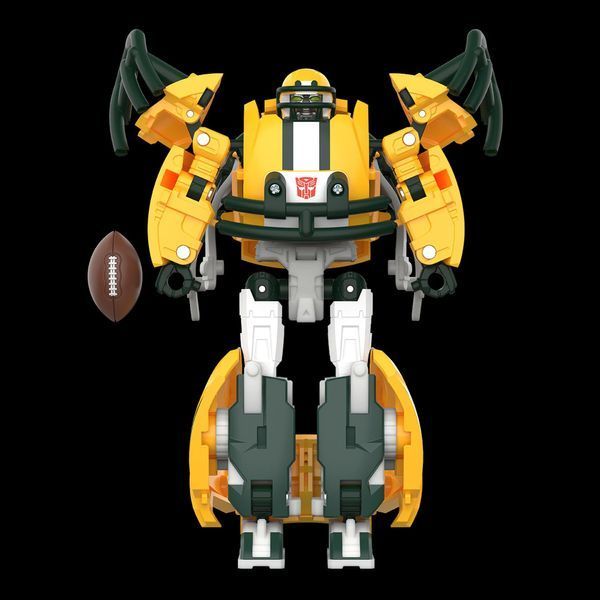 Фігурка Hasbro Transformers x NFL &mdash; Green Bay Packers: Tundra Prime (14 см) HASG2335 фото