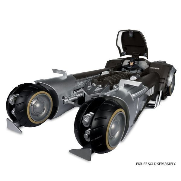 Колекційна фігурка автомобіль McFarlane Toys DC Multiverse Vehicle White Knight Batmobile (Gold Label) 18 cm AF1947 фото
