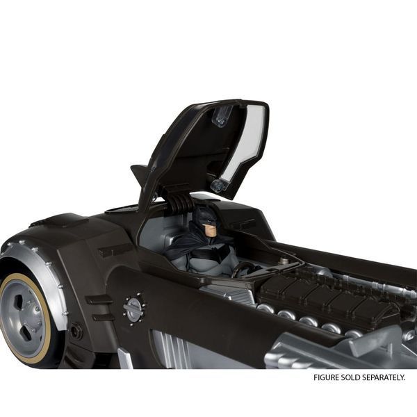 Колекційна фігурка автомобіль McFarlane Toys DC Multiverse Vehicle White Knight Batmobile (Gold Label) 18 cm AF1947 фото