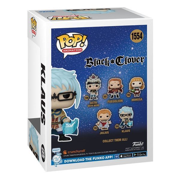Колекційна фігурка Funko Black Clover POP! Animation Vinyl Figure Klaus 9 cm mf151 фото