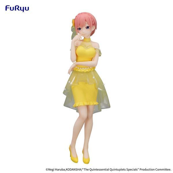 Колекційна фігурка Furyu The Quintessential Quintuplets Trio-Try-iT PVC Statue Nakano Ichika Pastel Dress Ver. 21 cm AF5554 фото