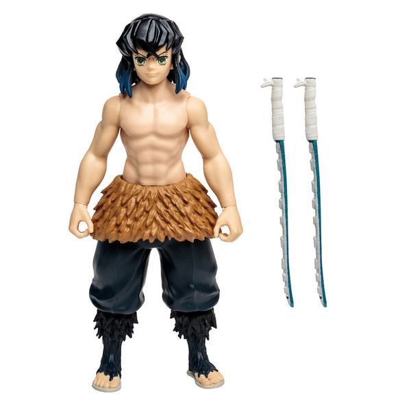 Коллекционная фигурка McFarlane Toys Demon Slayer: Kimetsu no Yaiba Action Figure Hashibira Inosuke 13 cm AF205 фото