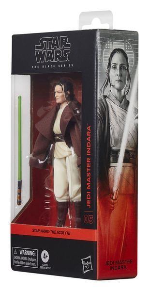 Коллекционная фигурка Hasbro Star Wars: The Acolyte Black Series Action Figure Jedi Master Indara 15 cm AF9522 фото