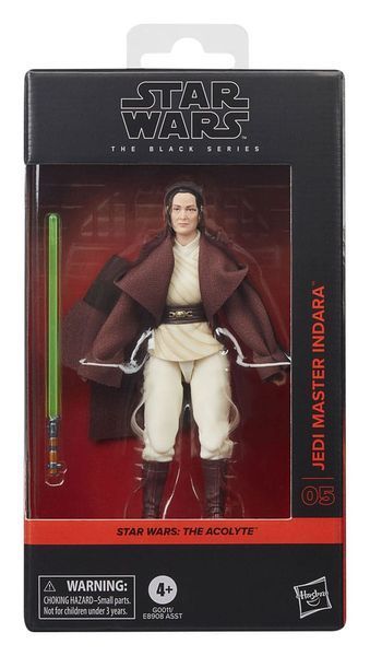 Коллекционная фигурка Hasbro Star Wars: The Acolyte Black Series Action Figure Jedi Master Indara 15 cm AF9522 фото