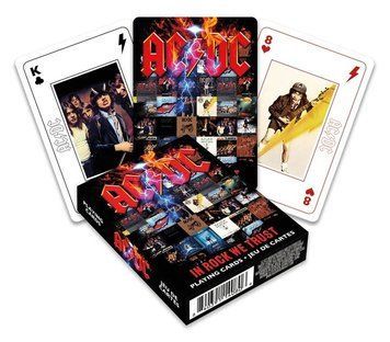 Гральні карти AC/DC Playing Cards In Rock We Trust pc009 фото