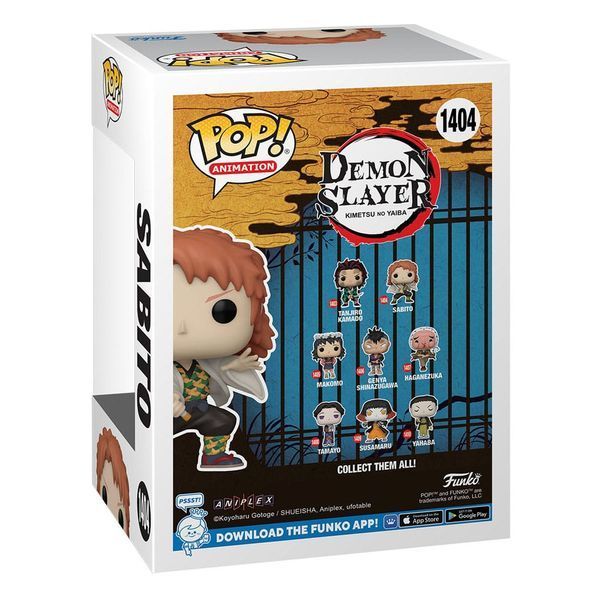 Колекційна фігурка Funko Demon Slayer: Kimetsu no Yaiba POP! Animation Figure Sabito (No Mask) 9 cm mf152 фото