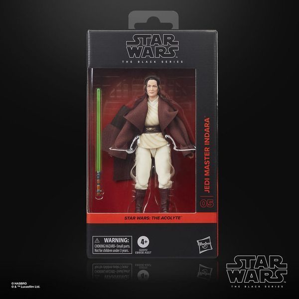 Коллекционная фигурка Hasbro Star Wars: The Acolyte Black Series Action Figure Jedi Master Indara 15 cm AF9522 фото