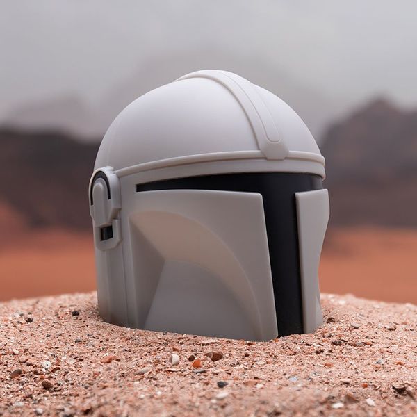 Лампа - ночник Paladone Products Star Wars: Mandalorian Light Helmet 14 cm lamp001 фото