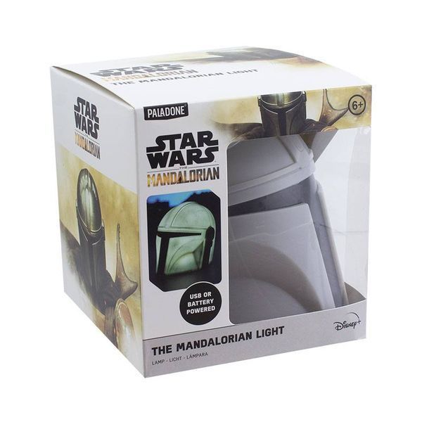 Лампа - ночник Paladone Products Star Wars: Mandalorian Light Helmet 14 cm lamp001 фото
