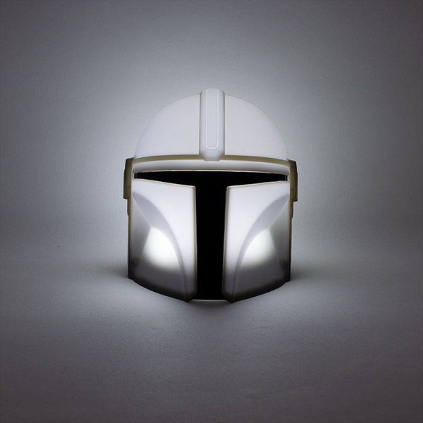 Лампа - ночник Paladone Products Star Wars: Mandalorian Light Helmet 14 cm lamp001 фото