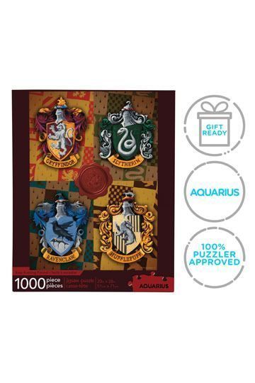 Пазл Aquarius Гарри Поттер Harry Potter Jigsaw Puzzle Crests (1000 pieces) puzz17 фото