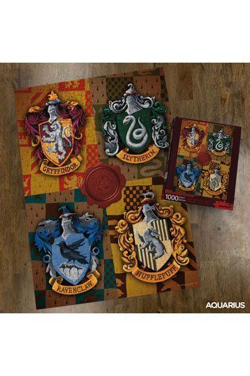 Пазл Aquarius Гарри Поттер Harry Potter Jigsaw Puzzle Crests (1000 pieces) puzz17 фото