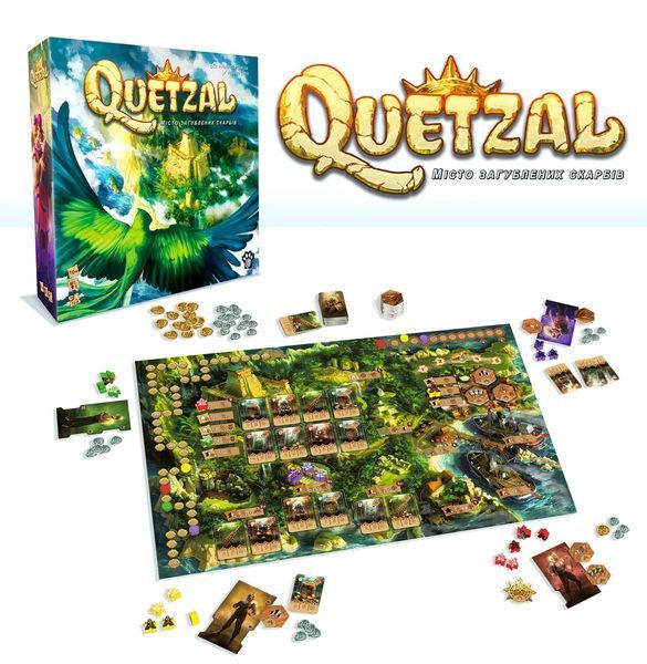 Настільна гра Quetzal (Кецаль) WCQ фото