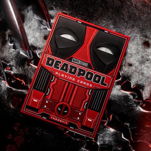 Гральні карти Theory11 Marvel Deadpool Playing Cards (52 шт.) T11-DEADPOOL-DECK фото