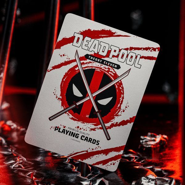 Гральні карти Theory11 Marvel Deadpool Playing Cards (52 шт.) T11-DEADPOOL-DECK фото
