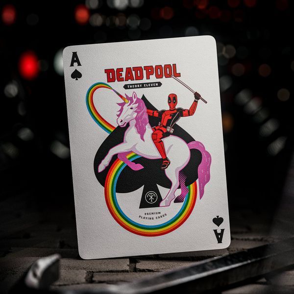 Гральні карти Theory11 Marvel Deadpool Playing Cards (52 шт.) T11-DEADPOOL-DECK фото