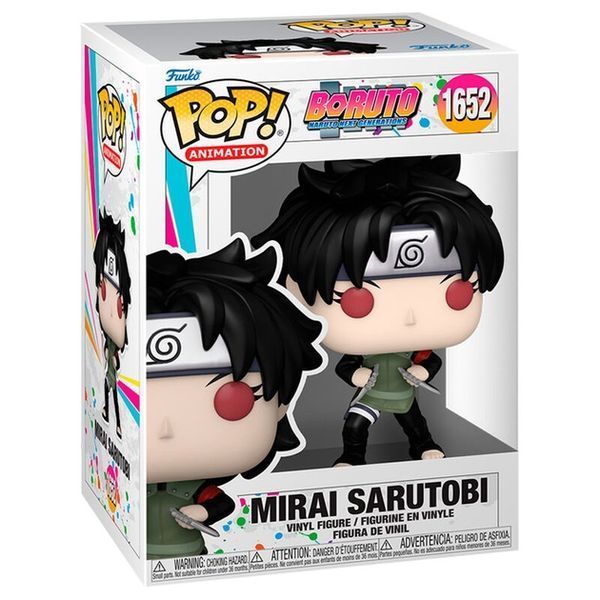 Колекційна фігурка Funko Boruto: Naruto Next Generations POP! Animation Vinyl Figure Mirai Sarutobi 9 cm AF286 фото