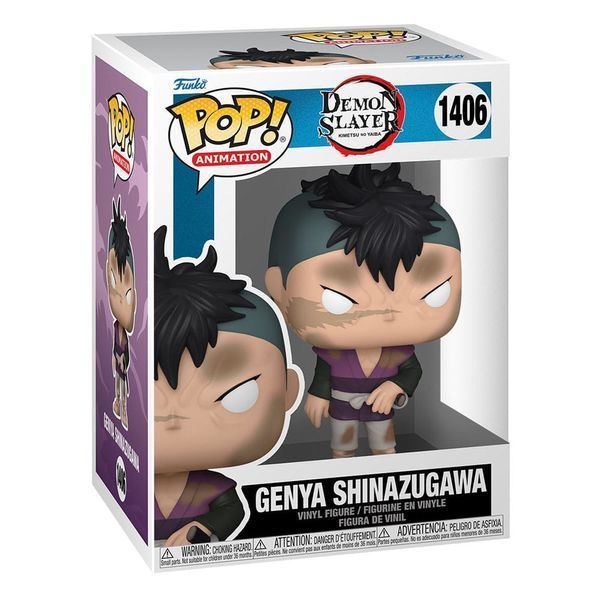 Колекційна фігурка Funko Demon Slayer: Kimetsu no Yaiba POP! Animation Figure Genya Shinazugawa 9 cm mf153 фото