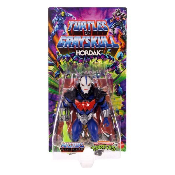 Коллекционная фигурка Mattel MOTU x TMNT: Turtles of Grayskull Action Figure Hordak 14 cm AF0379 фото