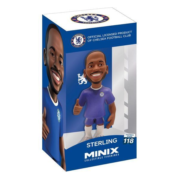 Колекційна фігурка Minix FC Chelsea Minix Figure Raheem Sterling 12 cm MNX0010 фото